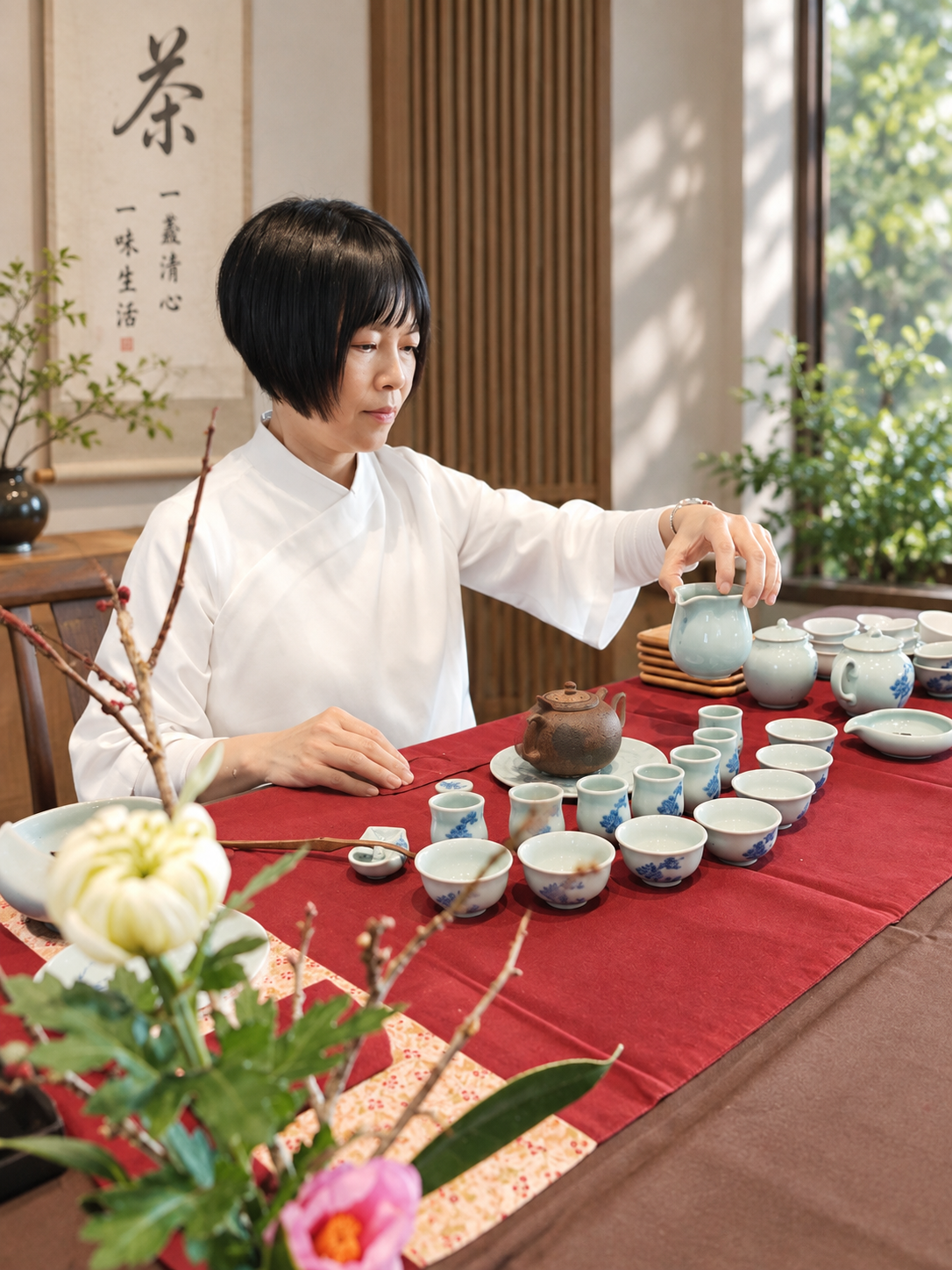 張文慧引茶人照片